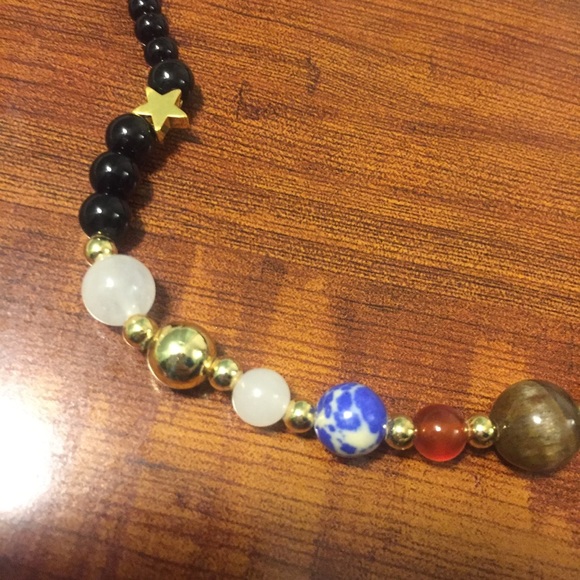 🌕New list! 🌎 Planet necklace! - Picture 5 of 6